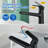 Bathroom Faucet 1 Hole Bathroom Sink Faucet Waterfall Vanity Faucet Single Handle Bathroom Sink Modern-125529144