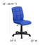 Chaise de bureau pivotante en vinyle Bonavant-100667726-100667721