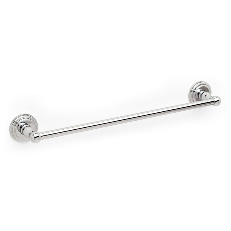 Chelsea 1 Wall Mounted Towel Bar, Polished Chrome, 2.5" H x 32" L x 3" D