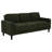 Ruth 77-inch Fabric Upholstered Track Arm Sofa Matcha Green-1666680464