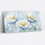 Ensemble de 1 tableau mural sur toile tendue avec fleurs à l'aquarelle