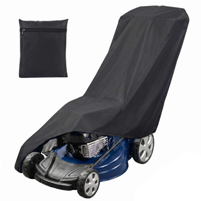 Lawn Mower Cover - Universal Fit Push Lawn Mower Cover for Outdoor UV Protection Waterproof, Dust