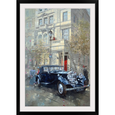 «Yoshida Phantom II into Queens Gate Mews» par Peter Miller, reproduction d'art