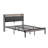 Size Metal Platform Bed Frame With Upholstery Storage Function Headboard  And USB LINER And Footboard , No Box Spring Needed, Large Under Bed Storage, Easy Assemble
