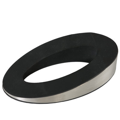 Stainless Steel and Rubber Wedge Floor Stop