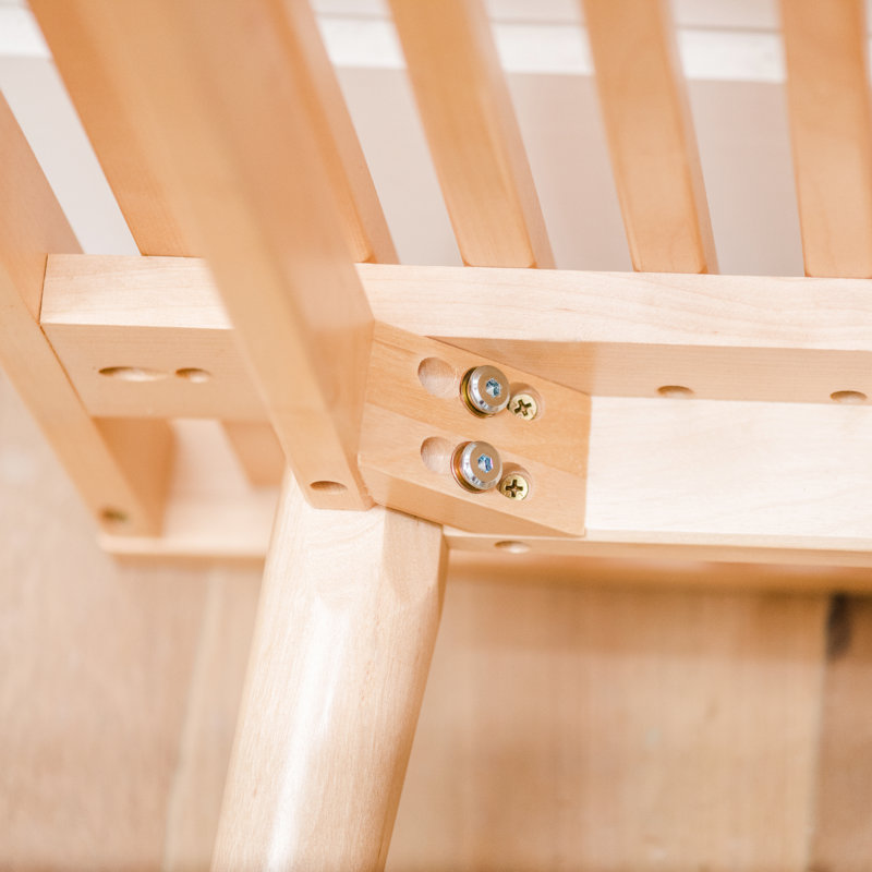 Banc en bois Wilhoit, Naturel