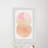 Circular Moons - Picture Frame Painting Print-27953547