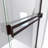 DreamLine Alliance Pro BGX 56-60 in. W x 70 3/8 in. H Semi-Frameless Sliding Shower Door-70103811