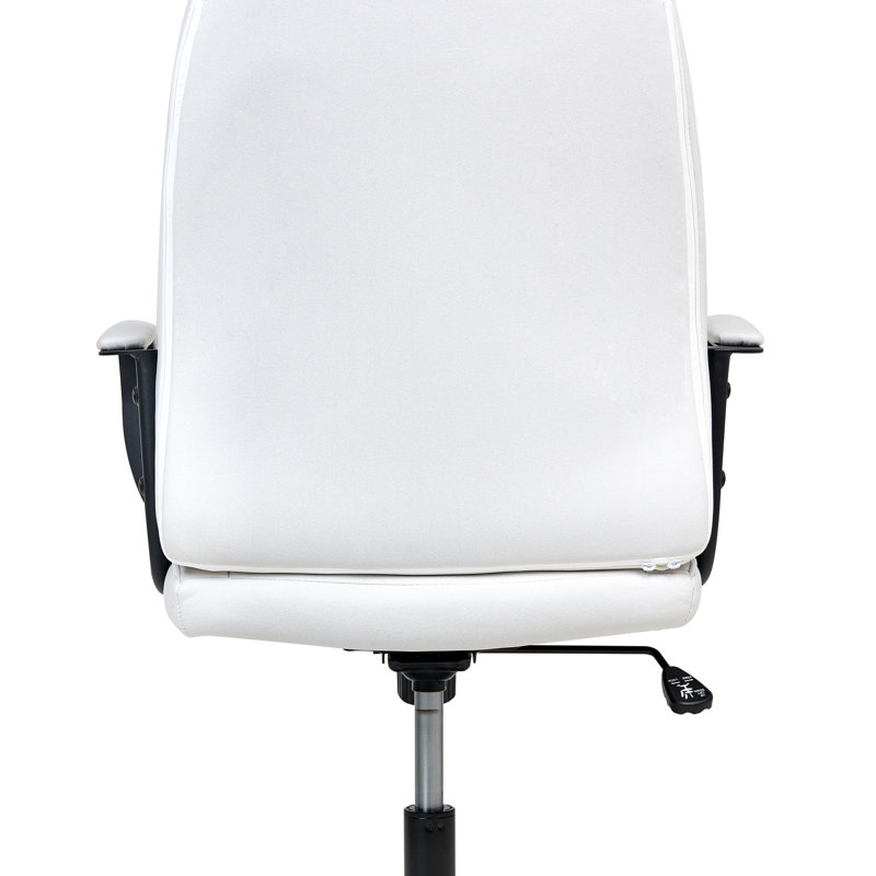 Office Chair Swivel Fabric, Off White