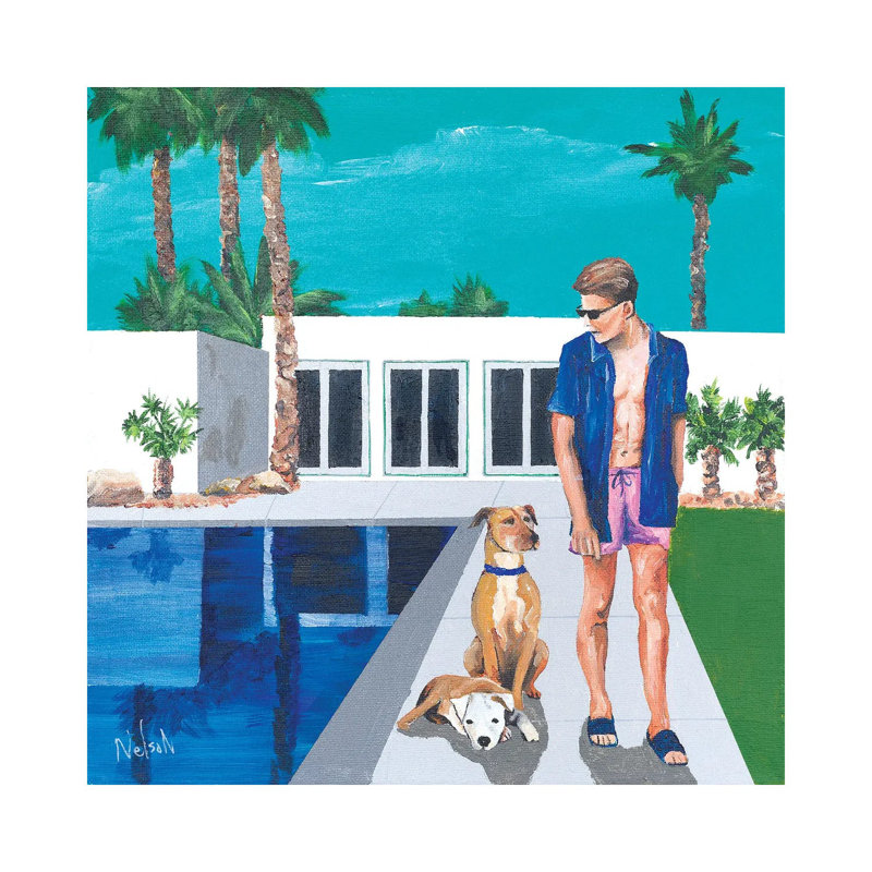 Paul by Dan Nelson - Wrapped Canvas Painting, 66.04 cm H x 66.04 cm W x 3.175 cm D