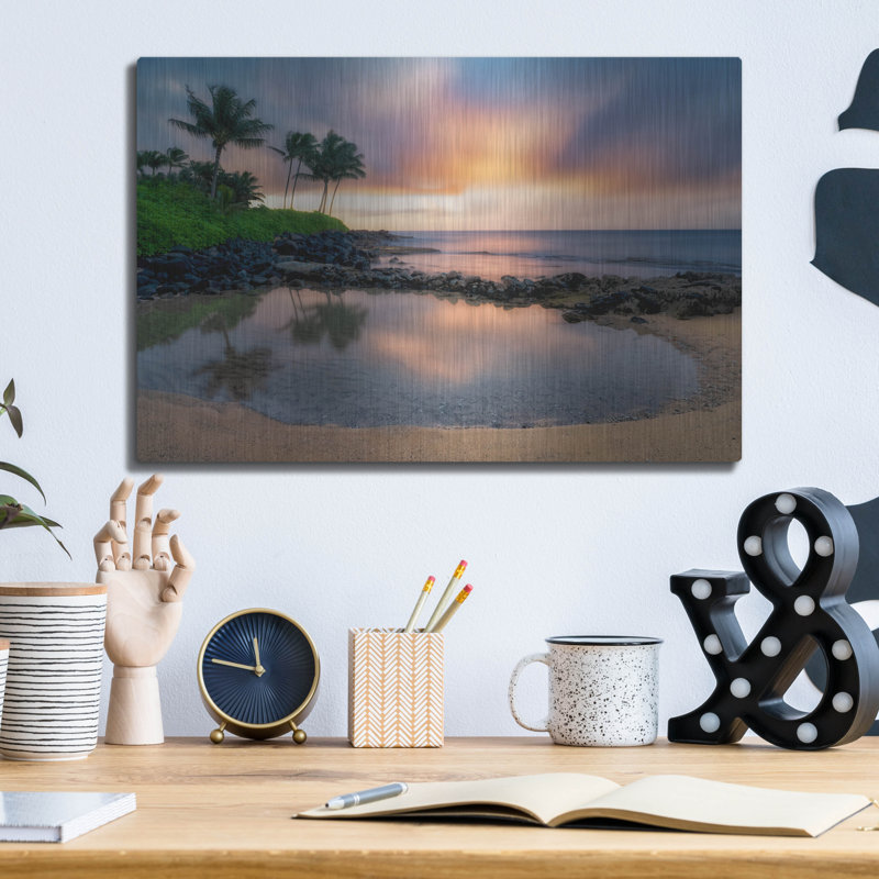 «Sunset Cove II» par Dennis Frates, H 12 po x l 16 po