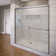 Classic 43'' - 47'' W x 70'' H Bypass Semi-Frameless Shower Door
