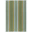 Caravan Stripe Multi Machine Printed Washable Rug-450178551