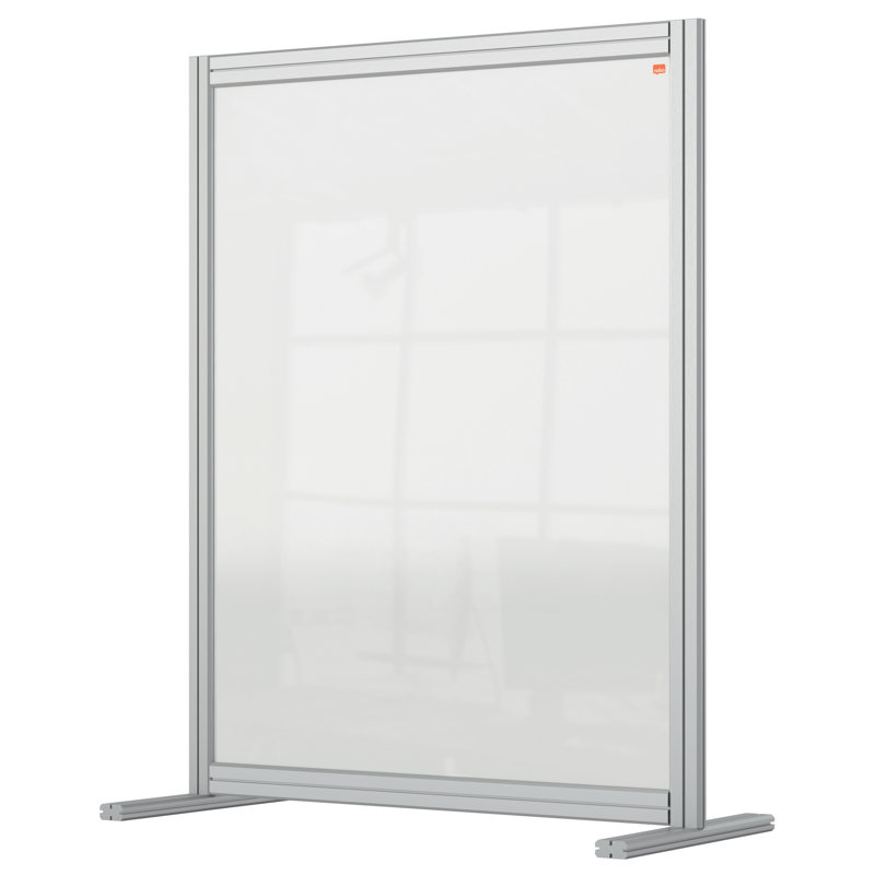 Amick Clear Desk Dividers, 100cm H x 40cm W x 40cm D