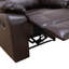 Canapé modulaire inclinable en cuir 3 pièces Iniya 
