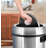 Stainless Steel 17 Gallon Swing Top Trash Can