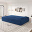 Canapé-lit moderne avec 2 coussins, canapé-lit convertible en tissu rembourré de mousse, matelas pliant double de 15 po pour le salon, le lit d'invité, la salle de jeux, aucun assemblage requis-2062199568