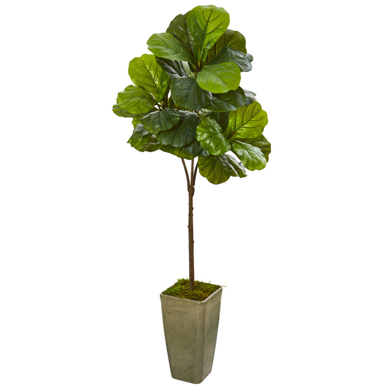 Arbre de figues artificiel en pot à fleurs