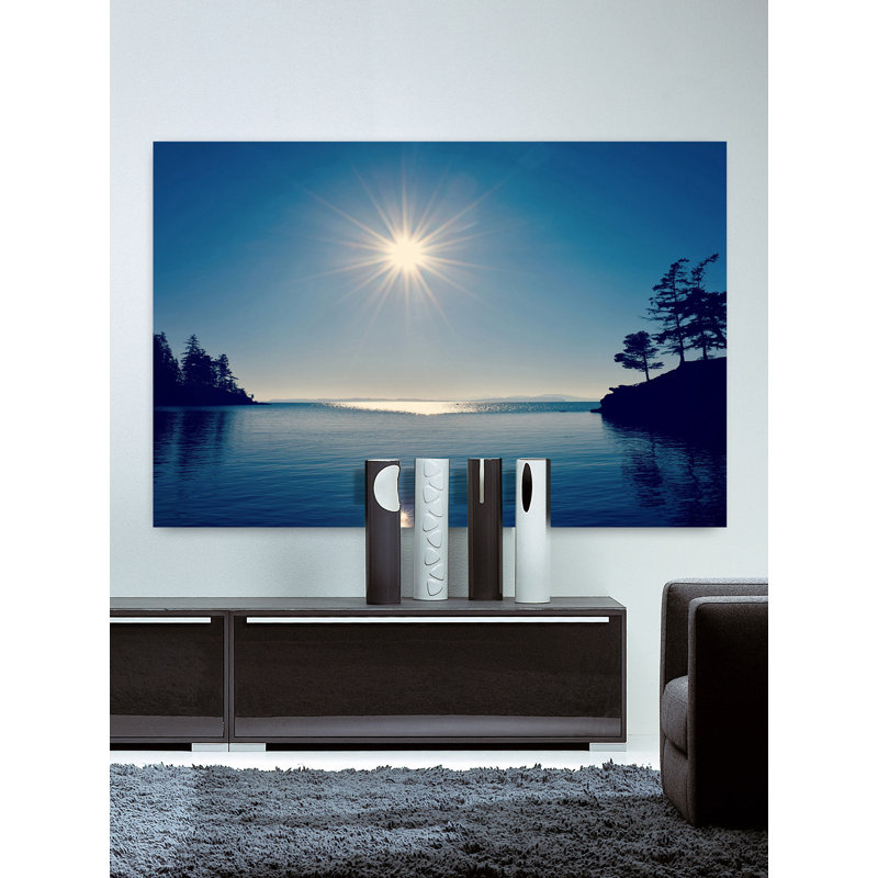 Reproduction d’art sur toile tendue "ne pas endommager" par robin, H 20 po x l 30 po x P 1,5 po