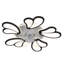 Cithlaly Ceiling Fan with LED Lights
