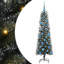 Artificial Christmas Tree with 150 LEDs Green 43 x 43 x 150 cm-1500689954