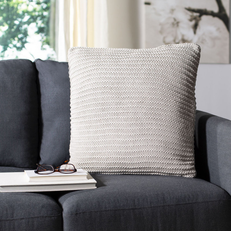 Bella Gigi Cotton Reversible Throw Pillow