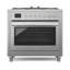 Cuisinière mixte autoportante 35 po 4,3 pi cu Koolmore
