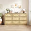 Commode 9 tiroirs Natural Rattan-130147932