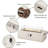 Laice Rectangle Magnesium Oxide Propane Smokeless Fire Pit