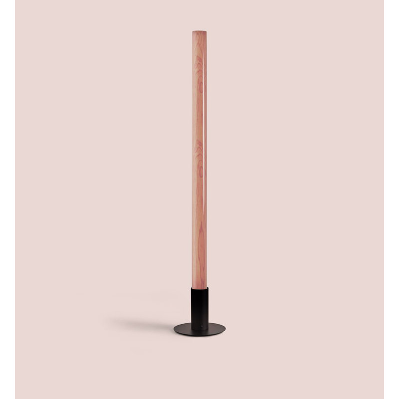 Estela LED Floor Lamp, Pale Rose