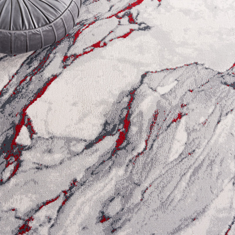 Fonta Performance Abstract Rug, Rectangle 5'3" x 7'6"