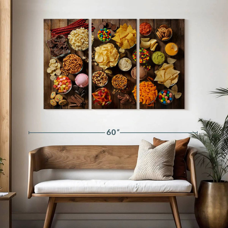 Yarlin Snacks Selection, 32" H x 50" W