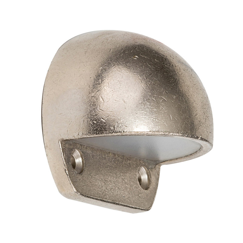 Drage Outdoor Flush Mount, Silver