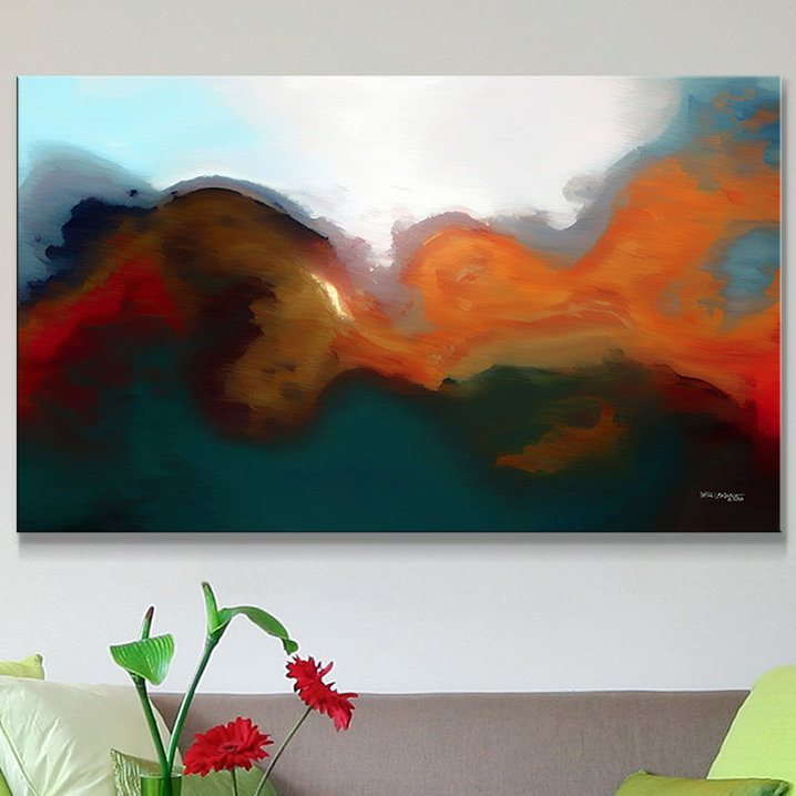 «I Will Not Fear», reproduction d'art sur toile, H 18 po x l 30 po x P 1 po, Toile tendue