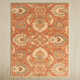 Aaron Oriental Hand-Tufted Wool Terracotta/Orange/Dusty Sage Area Rug