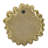 Brilliant Succulent Wall Plaque - 98% Resin, 2% Metal, 10.2x2.4x10.2 Inches, 3.6lbs, Golden Accent For Home And Office Decor Intriguing Finish &-993882100
