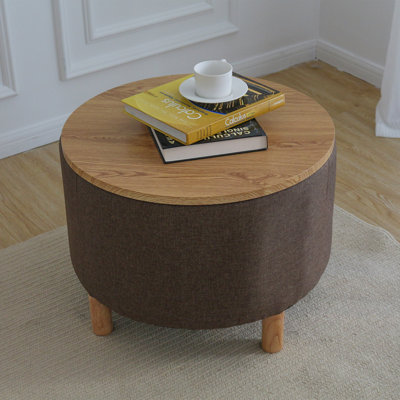 Sauget Solid Wood Single Coffee Table