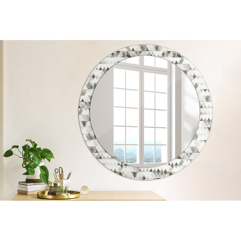 Huldar Glass Flat Wall Mirror