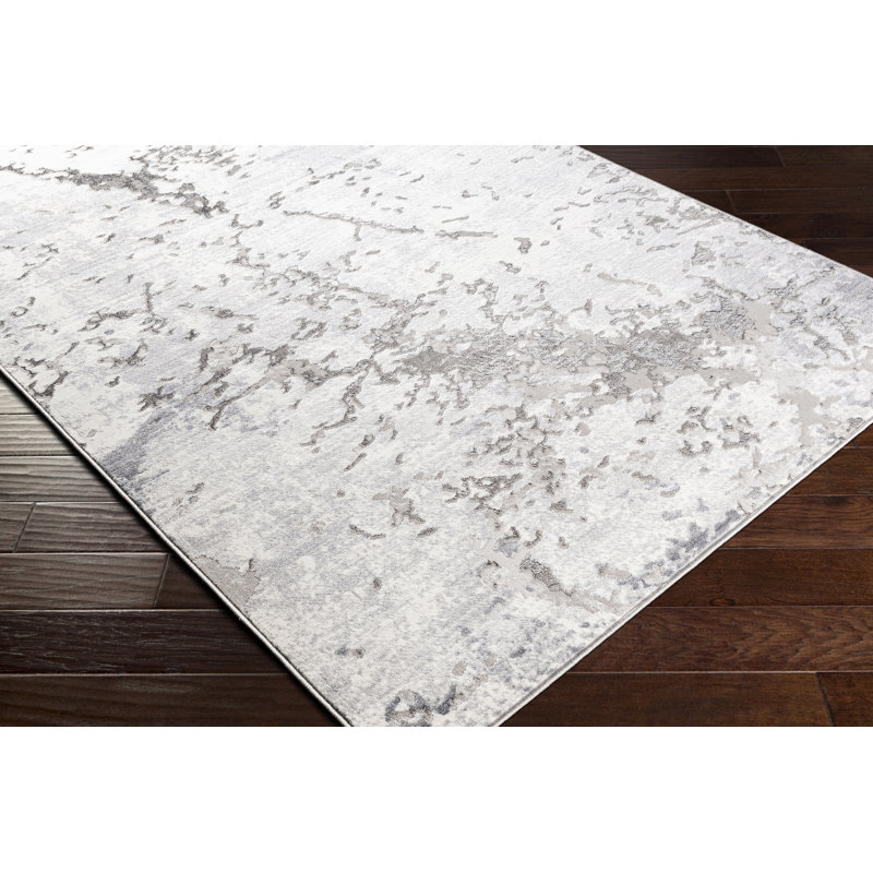 Barraza Abstract Indoor Rug, Rectangle 5'2" x 7'