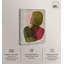 Impression sur toile «Overlaps Forms III» par Art Remedy, cadre blanc, 30 x 45-1765664374-1765664361