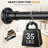 30 to 120 inch Adjustable Spring Shower Curtain Rod for Bathroom Windows