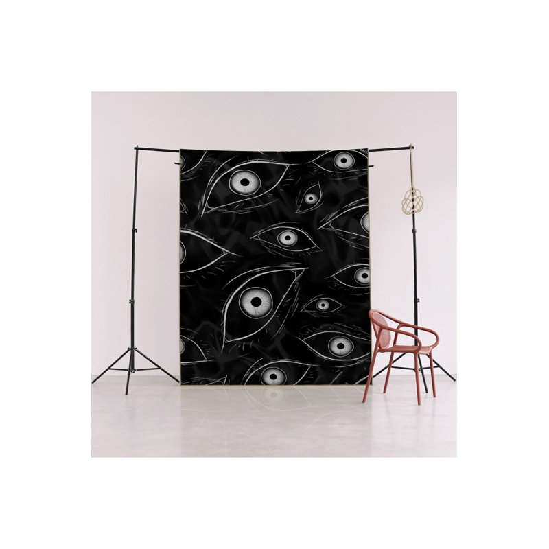 Tapis décoratif moderne à motif noir et surré, Sous-tapis rectangulaire de 3 pi 3 po x 4 pi 11 po