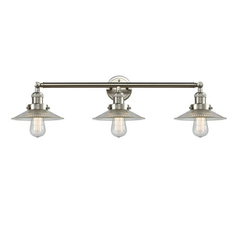 Miramontes 3 - Light Vanity Light, Brushed Satin Nickel, Clear