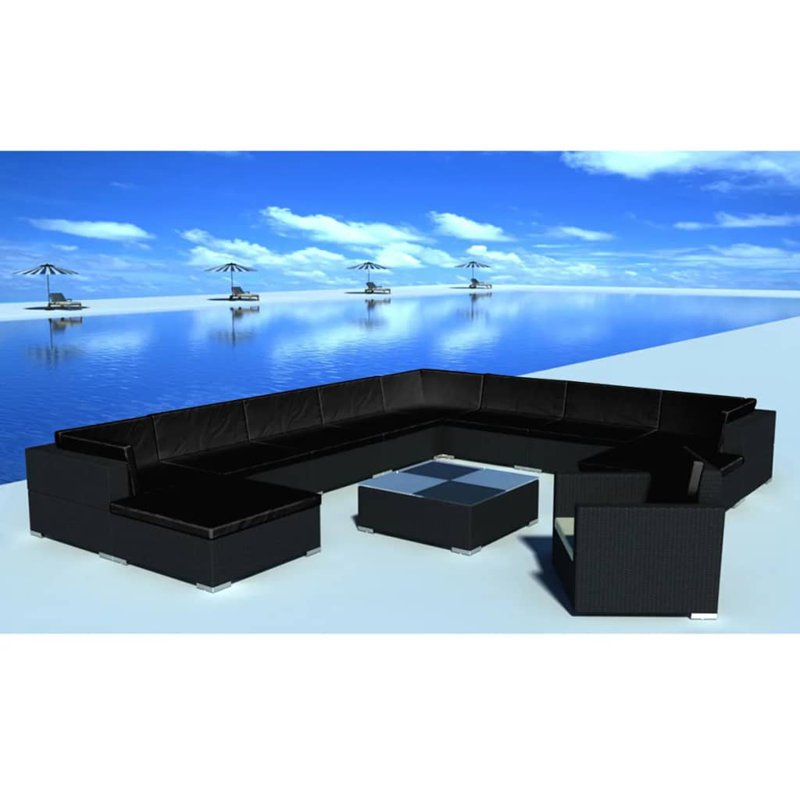 Dayten 12 Piece Deep seating with Cushions