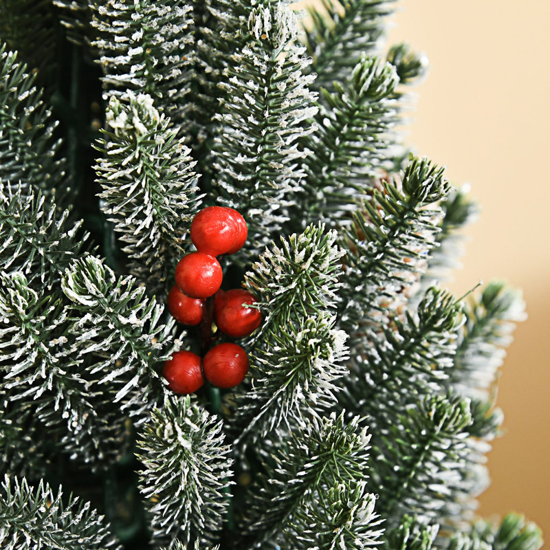 Arbre de Noël artificiel miniature non illuminé