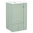 Bathroom Vanity with Ceramic Sink (Green)-1714670436