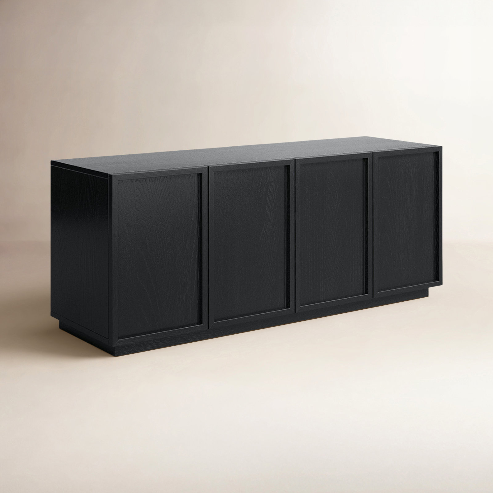 Hudson 58" TV Stand, Black