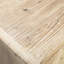 Moura 84" Carved Door Front Reclaimed Pine Sideboard in Light Blond with Iron Legs
