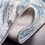 Meadow Abstract Blue/Grey Area Rug-2065776937