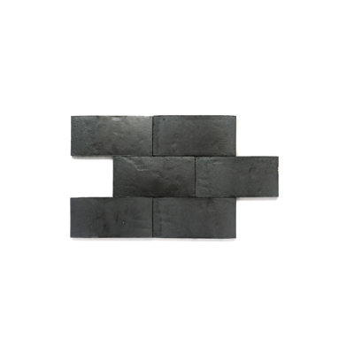 French Metro Black Metal 4 x 8